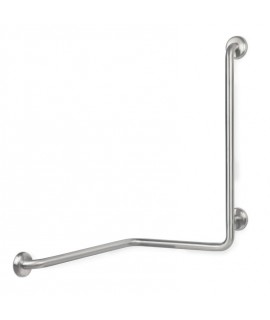 Grab bar with 3 fixing supports to wall