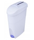 Poubelle pour sachets hygiéniques avec pédale