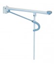 Folding bar with floor support