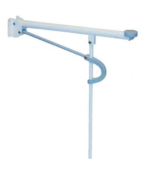 Barre relevable avec support au sol
