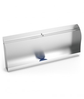 Stainless steel triple urinal