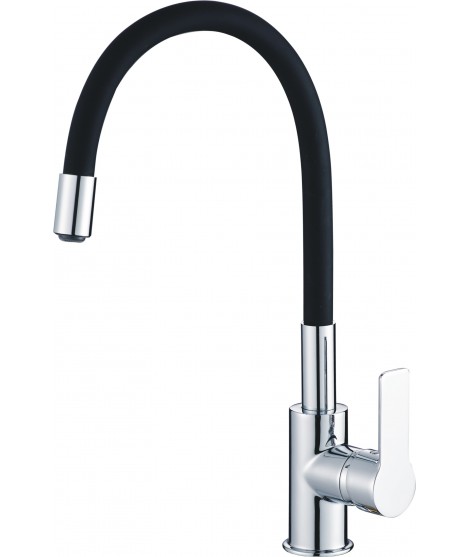Grifo de cocina con caño flexible