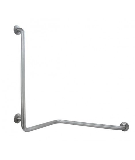 Grab bar with 3 fixing supports to wall