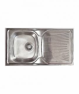Fregadero de cocina 1 seno y escurridor