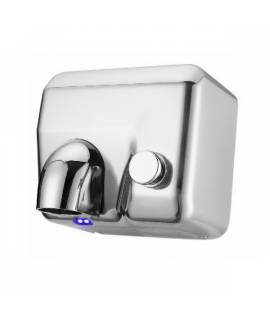 Secamanos acero inox con pulsador