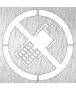 Prohibido uso del teléfono