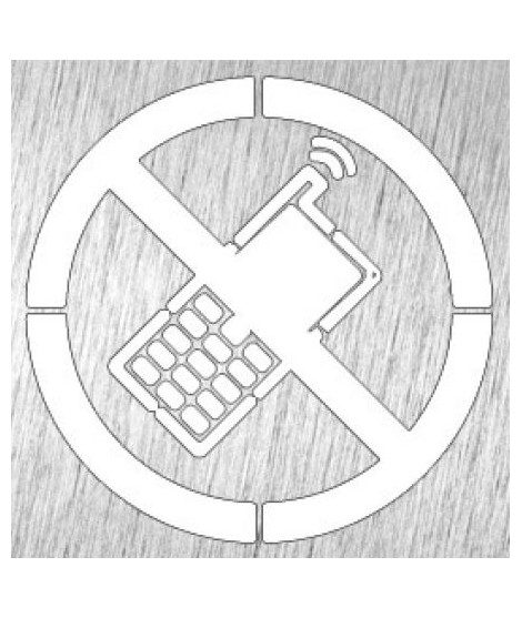 Prohibido uso del teléfono