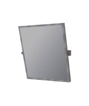 Espejo reclinable inox. Brillo