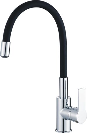 Grifo de cocina con caño flexible