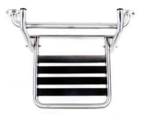 Asiento Ducha Abatible inox. Removible Satinado
