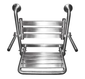 Asiento de ducha Abatible Inox Brillo