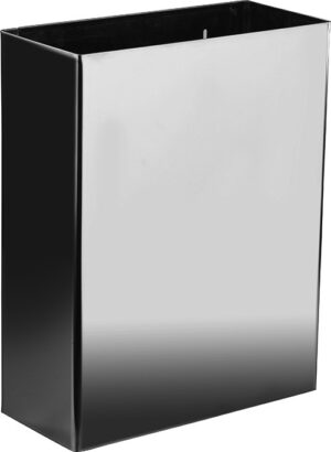 Papelera inox. Brillo