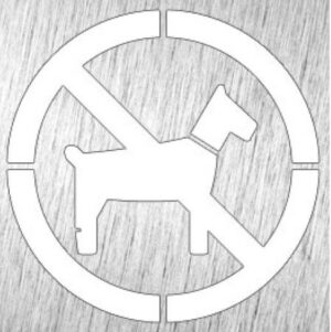 Prohibido animales