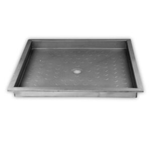 Plato de ducha inox 790mm